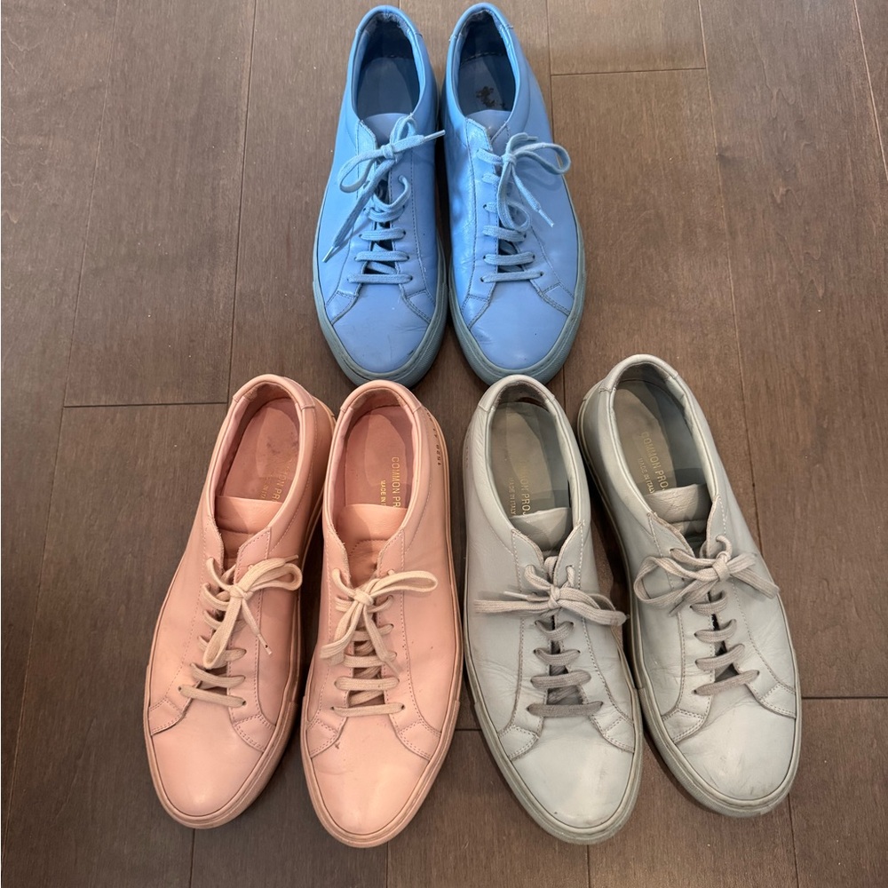 Common Projects - Pastel Sneaker Set
